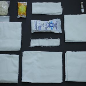 2 كفن رجالي + 2 كفن حريمي + 2 اطفال ايزيس دوبلان